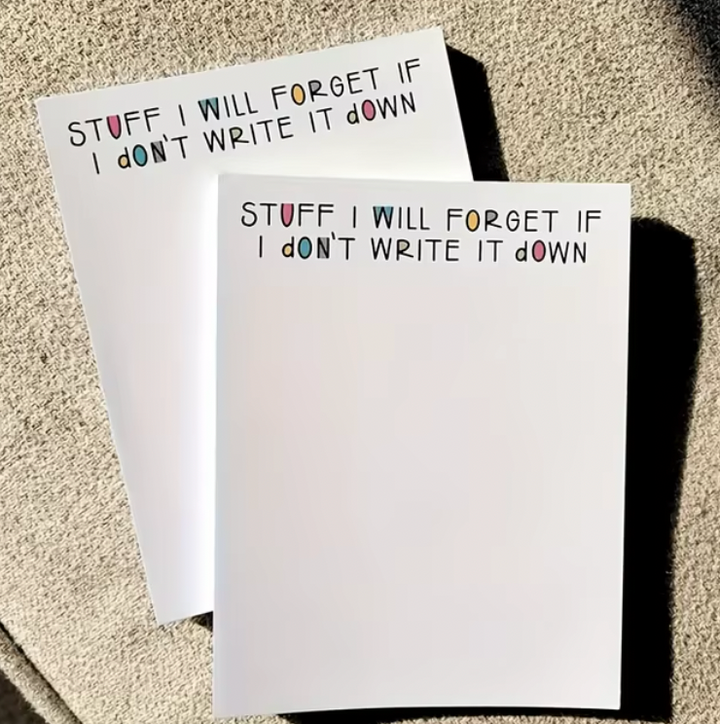 Funny Relatable sticky notes 5 Styles