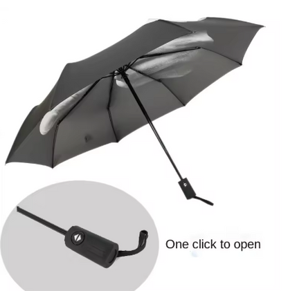 Funny Middle Finger Umbrella – Anti-Rain Statement Parasol, Windproof Folding Gag Gift
