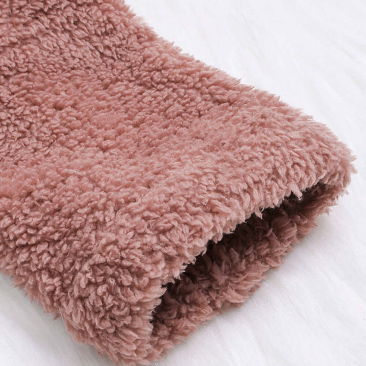 10 Different Colors COZY CAT EARS WARM TEDDY COAT WITH POCKETS