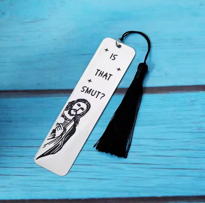 PEEKING JESUS - IS THAT SMUT? - METAL BOOKMARK