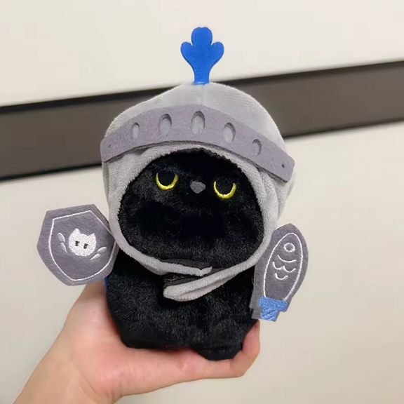 KNIGHT CAT PLUSH