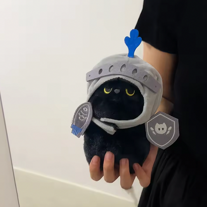 KNIGHT CAT PLUSH