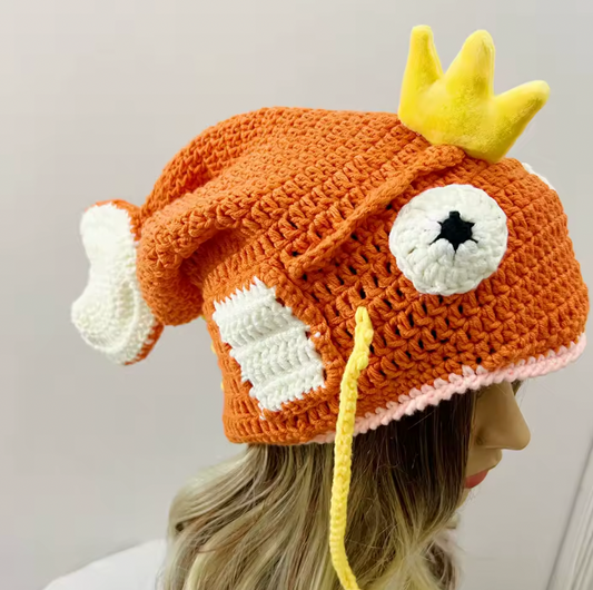 ANIME FISH CROCHET HAT