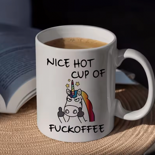 Translation missing: en.NICE HOT CUP OF FUCKOFFEE FUNNY MUG