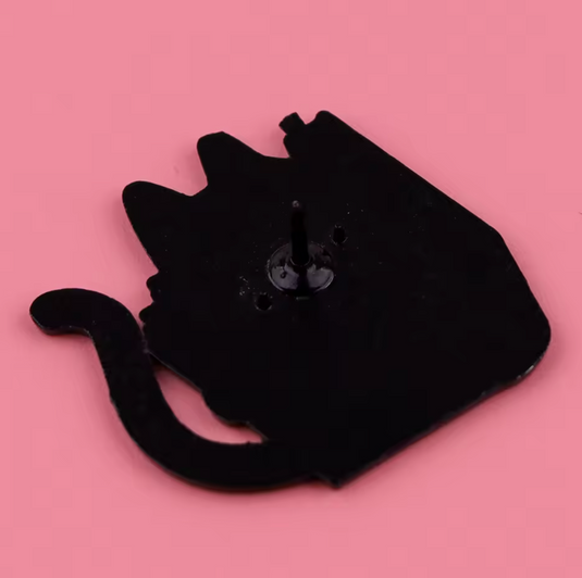 Translation missing: en.HOW TO BUY NEW BOOKS CAT ENAMEL PIN