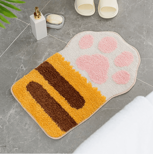 Translation missing: en.2 Different Colors little CAT paw BATH MAT