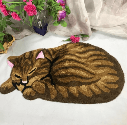 Translation missing: en.2 Different Colors Cozy Cats BATH MAT