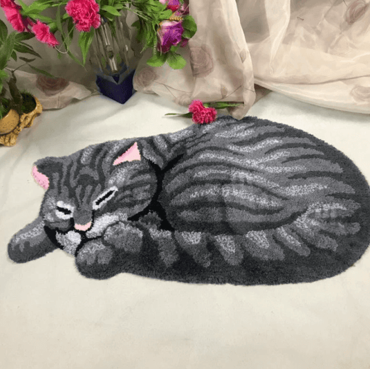 Translation missing: en.2 Different Colors Cozy Cats BATH MAT