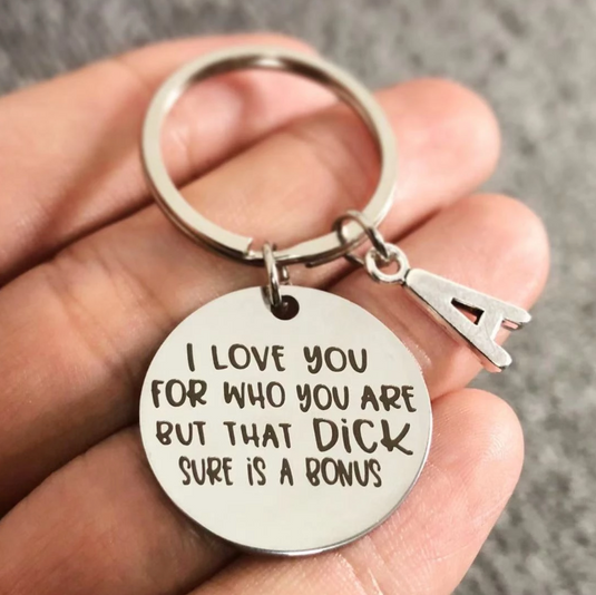 Translation missing: en."I LOVE YOU FOR WHO YOU ARE" KEYCHAIN