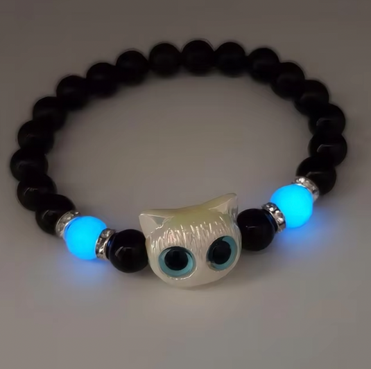 Translation missing: en.Luminous Big Eye Cat Friendship Bracelet