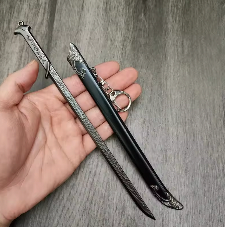 METAL SWORD KEYCHAINS