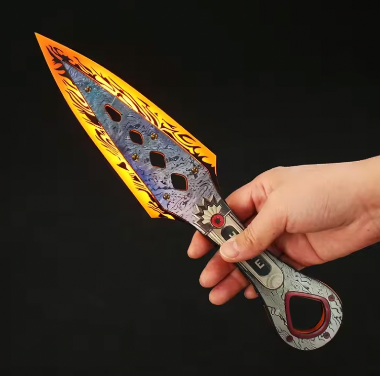 LED Illuminated Wraith Kunai Dagger