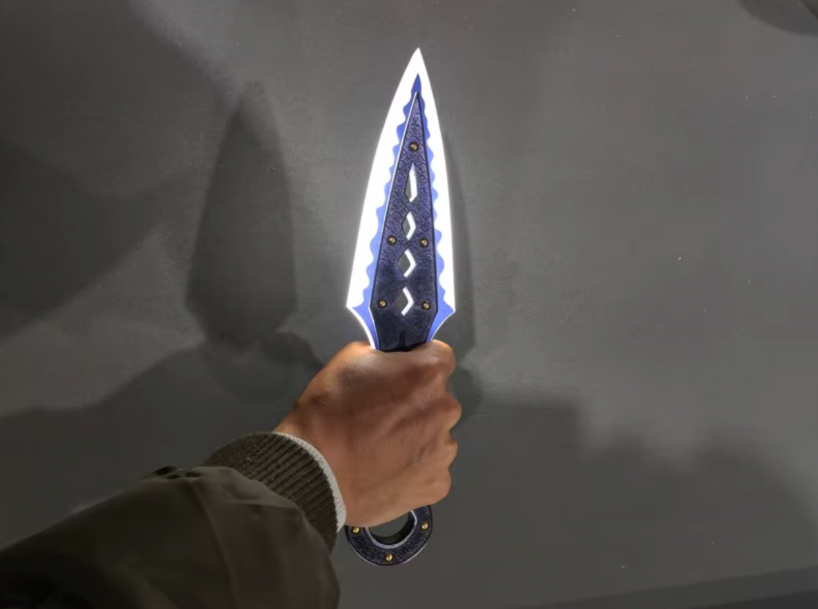 LED Illuminated Wraith Kunai Dagger