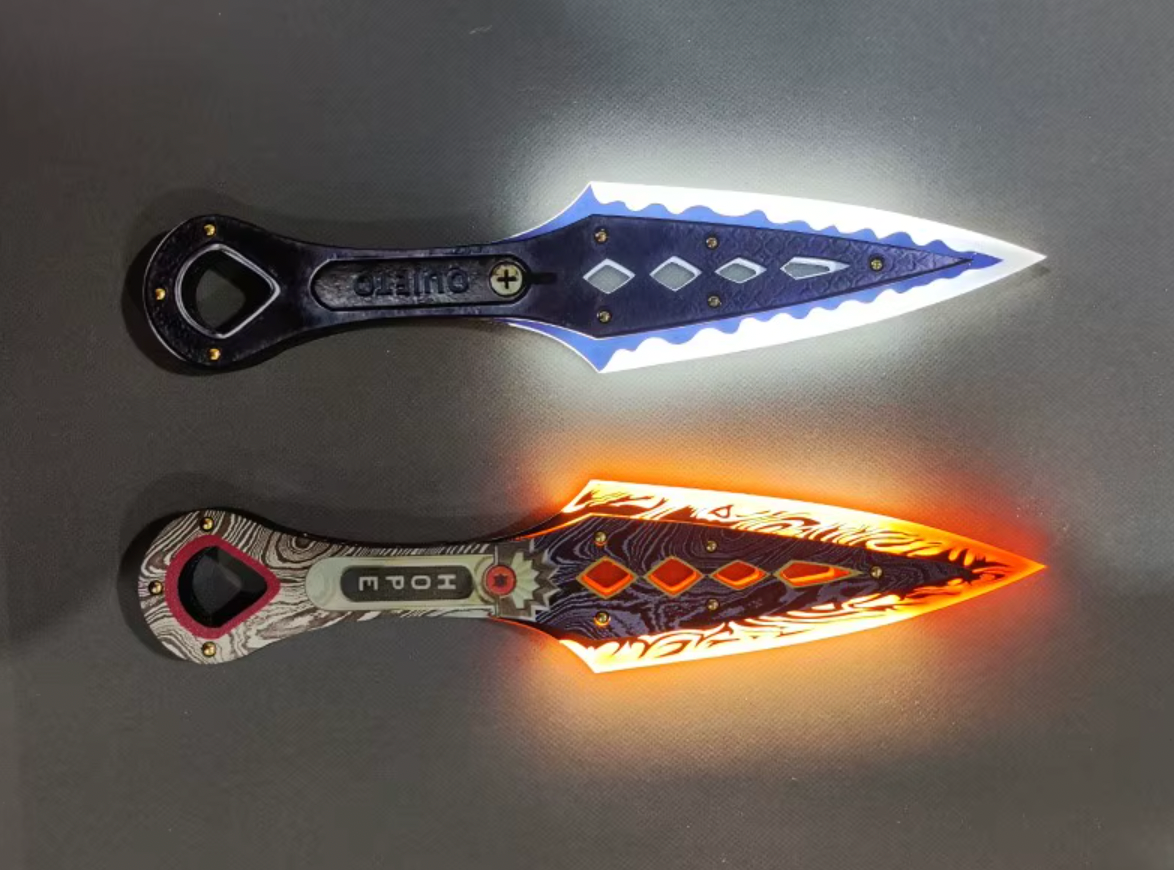 LED Illuminated Wraith Kunai Dagger