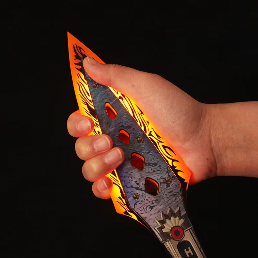 LED Illuminated Wraith Kunai Dagger