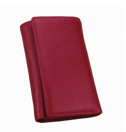 Leather Key Holder Wallet, Leather Key Case, Leather Key Holder, Key Organizer