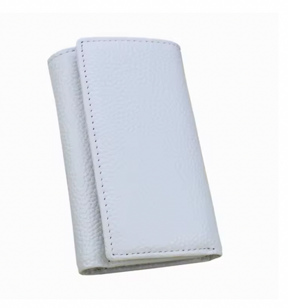 Leather Key Holder Wallet, Leather Key Case, Leather Key Holder, Key Organizer