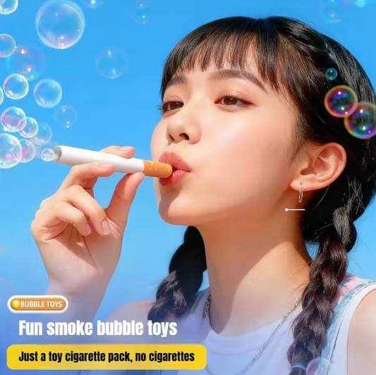 3D-printed retro cigarette box bubble toy