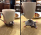 Funny Crochet Animal Mug Coasters – Frog, Rat & Penguin Cup Coasters