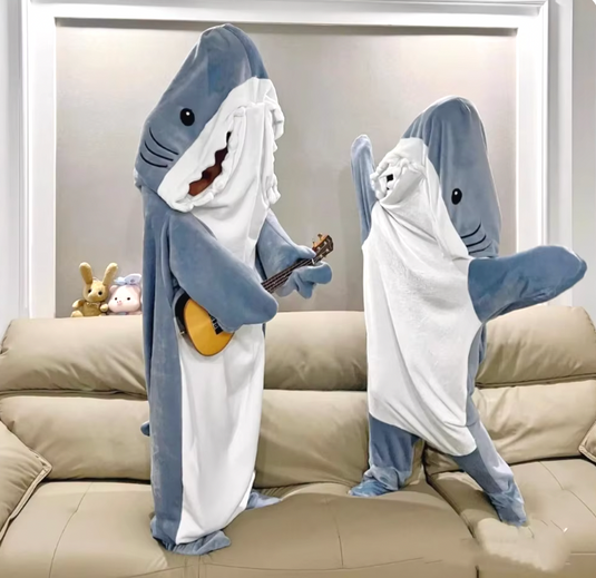 Translation missing: en.Shark Wearable Blanket onesie Pajamas