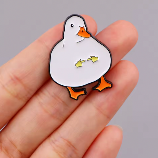 Translation missing: en.SHY DUCK ENAMEL PIN