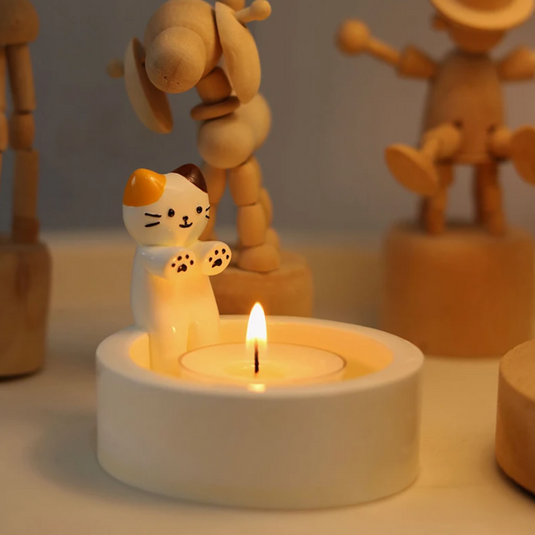 Translation missing: en.Adorable Cat Candle Holder