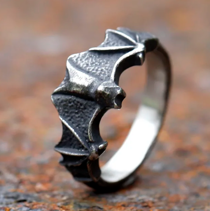 Bat Goth Ring