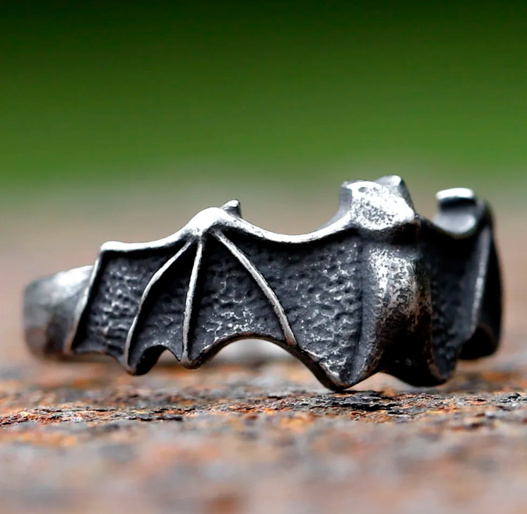 Bat Goth Ring