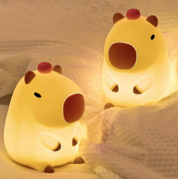 Squishy Capybara Night Light
