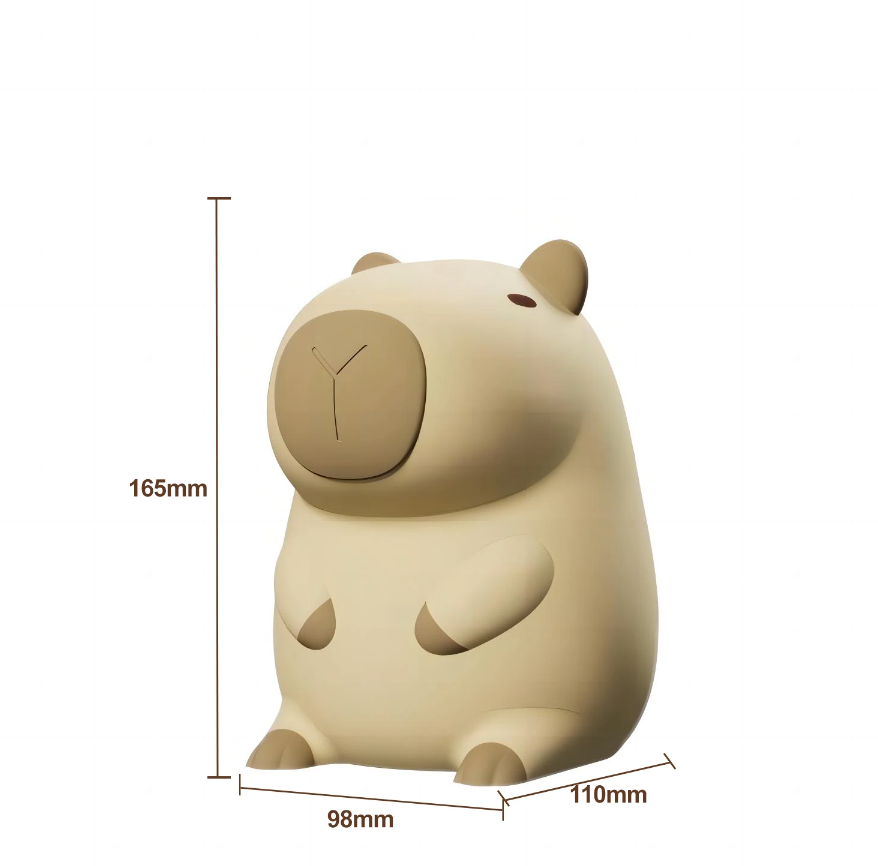Squishy Capybara Night Light