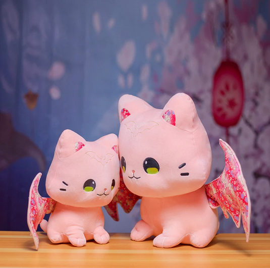 Translation missing: en.Kawaii Sakura Cats with Wings Plushies