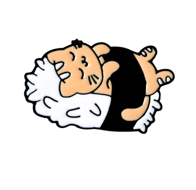 Sushi Cat Lovers 5 Set Pins