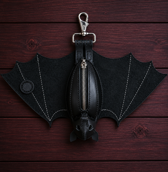Translation missing: en.Nocturne Leather Bat Coin Purse