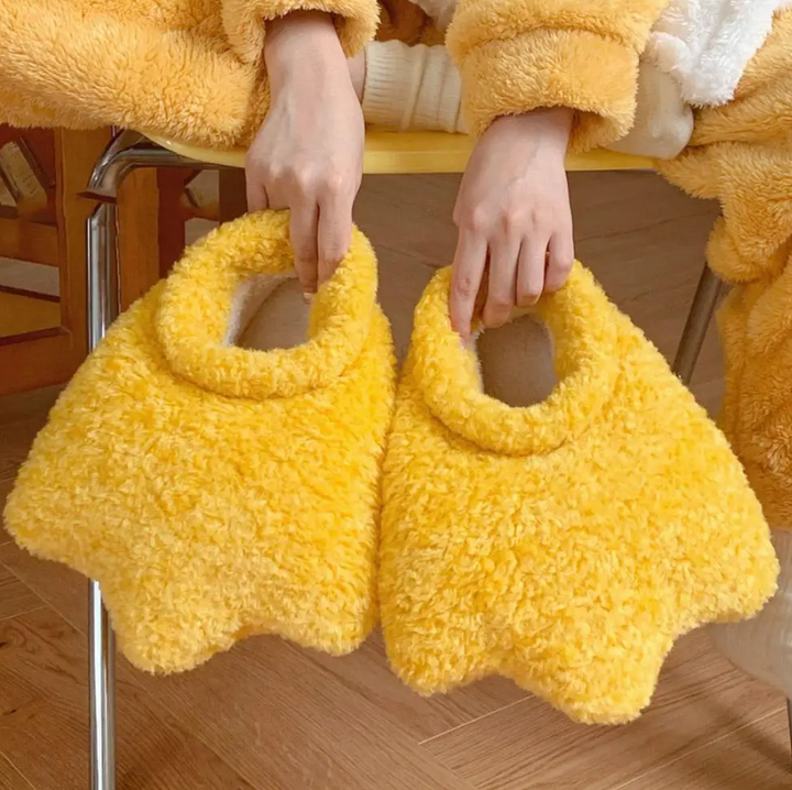 Kawaii Duck Winter Warm Slippers
