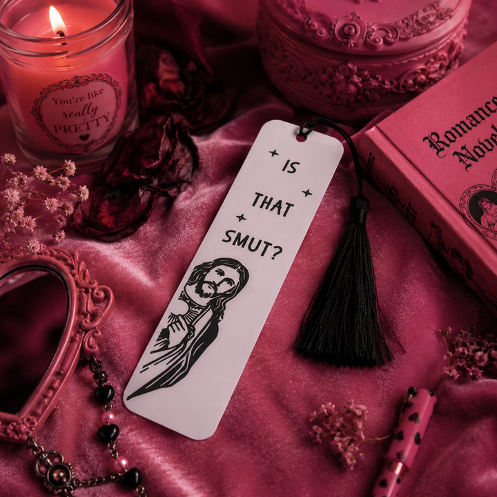 Translation missing: en.PEEKING JESUS - IS THAT SMUT? - METAL BOOKMARK