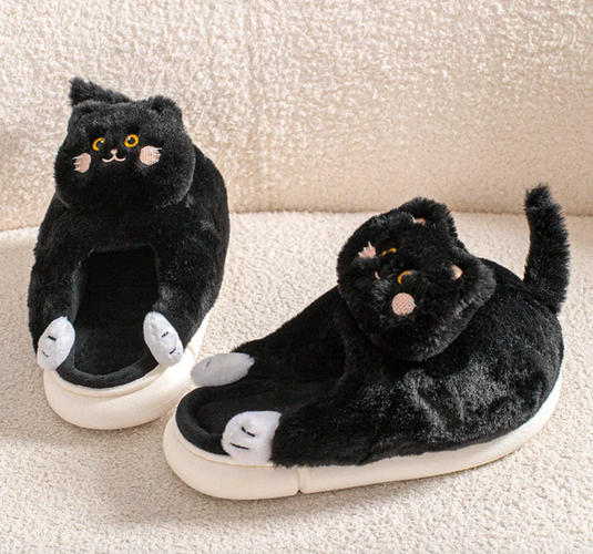 Translation missing: en.Adorable Cats Winter Warm Slippers