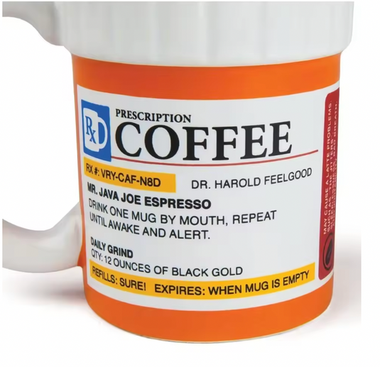 Translation missing: en.PRESCRIPTION COFFEE CERAMIC MUG