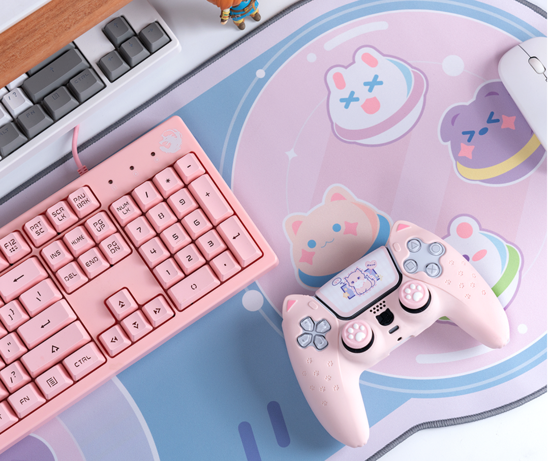 Kawaii Kitty Silicone Cover For PS5 Controller