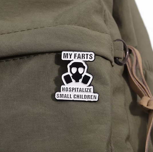 Translation missing: en.MY FARTS HOSPITALIZE SMALL CHILDREN ENAMEL PIN