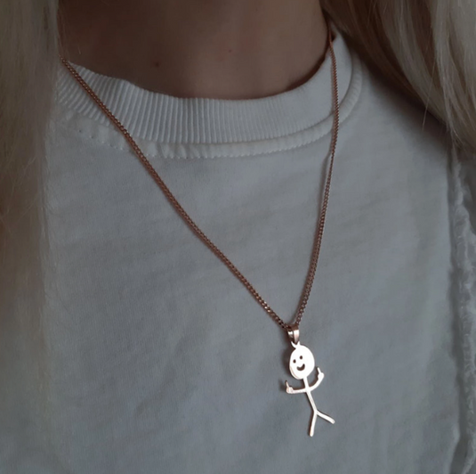 Translation missing: en.Funny F.ck You Unisex Necklace