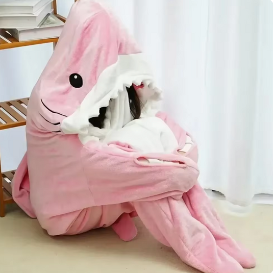 Translation missing: en.Shark Wearable Blanket onesie Pajamas