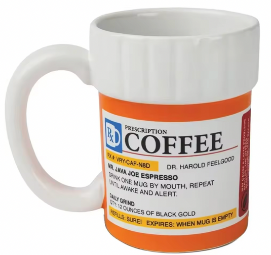 Translation missing: en.PRESCRIPTION COFFEE CERAMIC MUG