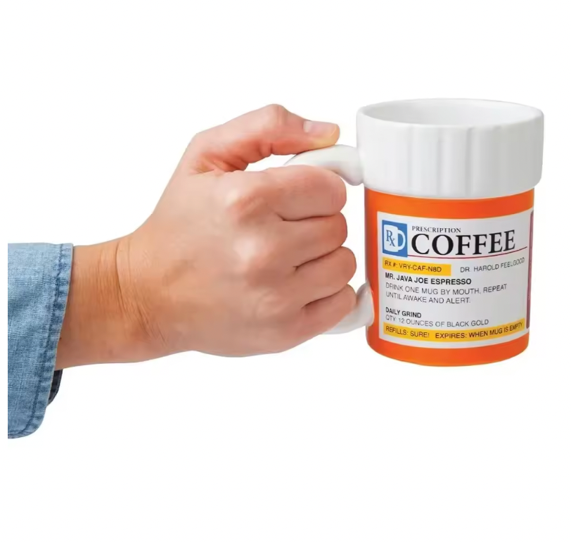 PRESCRIPTION COFFEE CERAMIC MUG