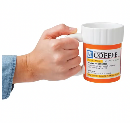 Translation missing: en.PRESCRIPTION COFFEE CERAMIC MUG