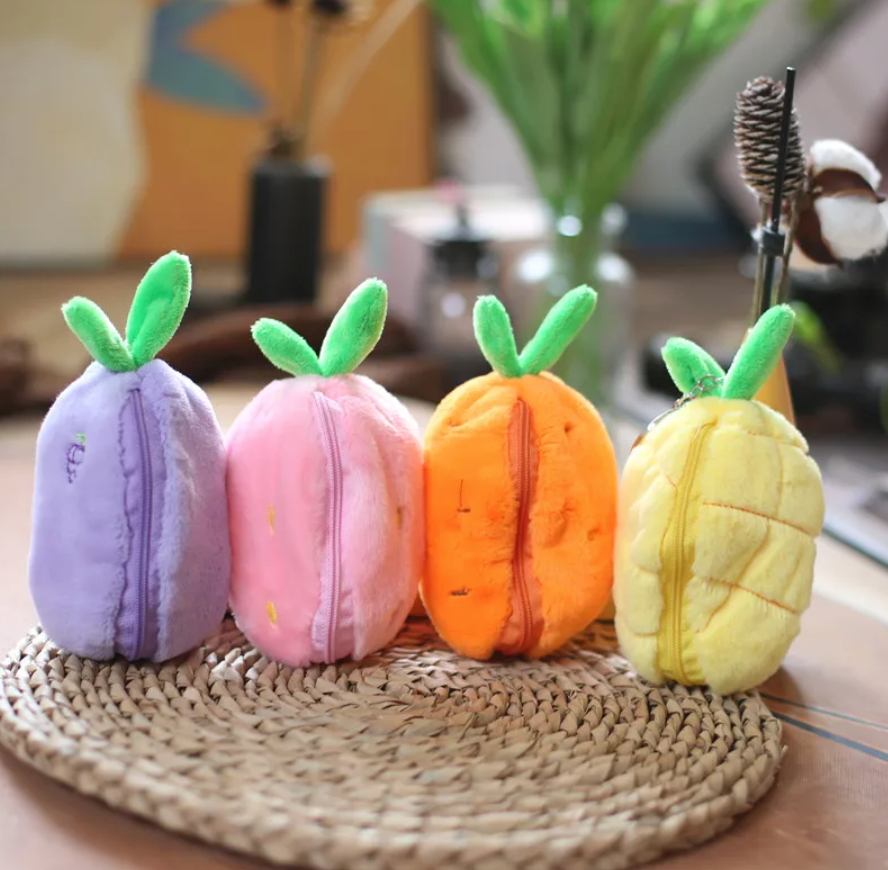 Adorable Fruit Bunny Keychain